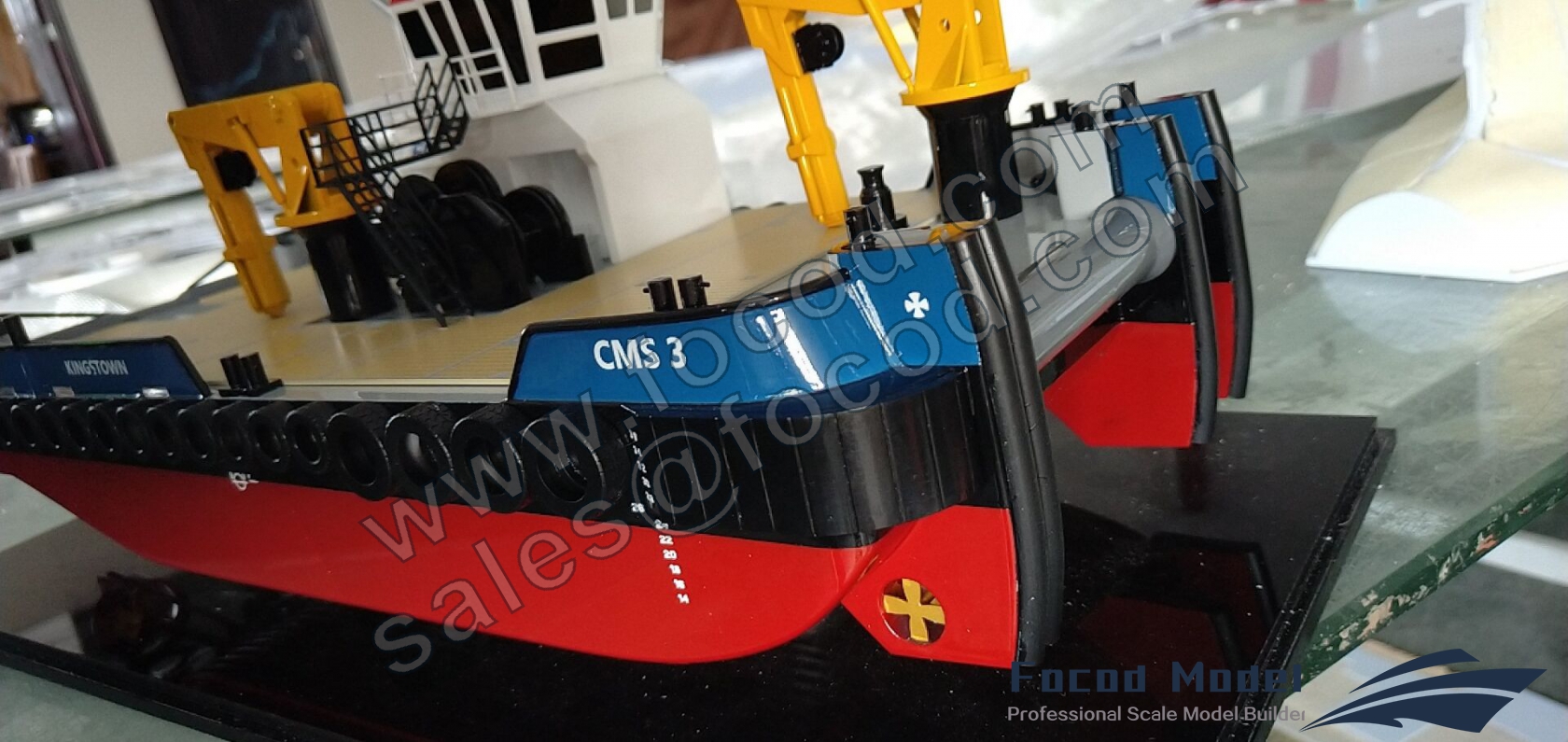 customized model of 26.9m ersatile multicat vessel